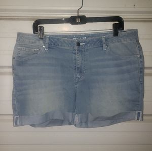 Plus Size 16 Apt 9 Jeans Shorts kohls
